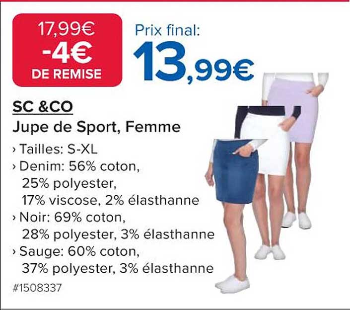 Jupe de Sport, Femme