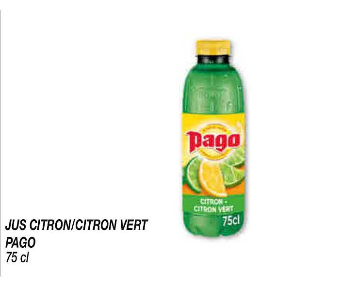 JUS CITRON/CITRON VERT PAGO