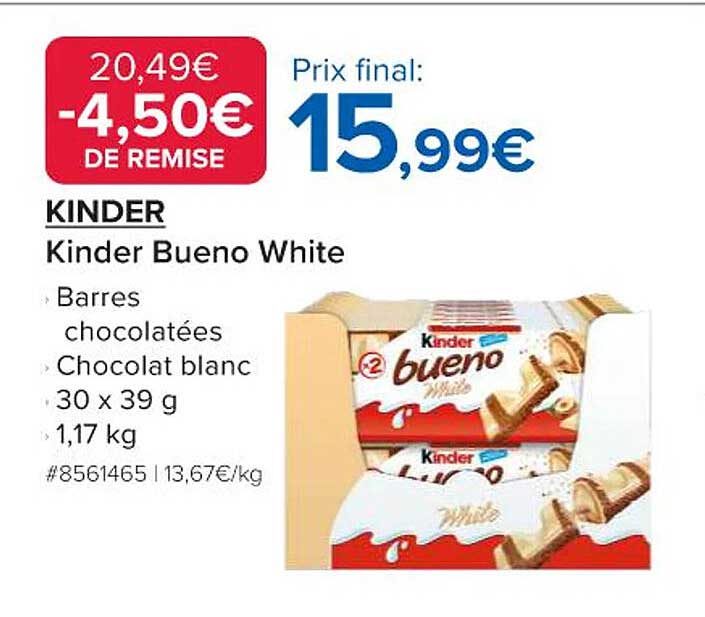 KINDER Kinder Bueno White