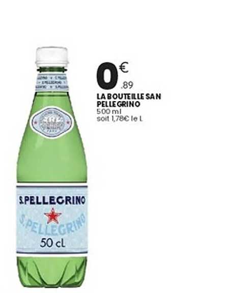 LA BOUTEILLE SAN PELLEGRINO