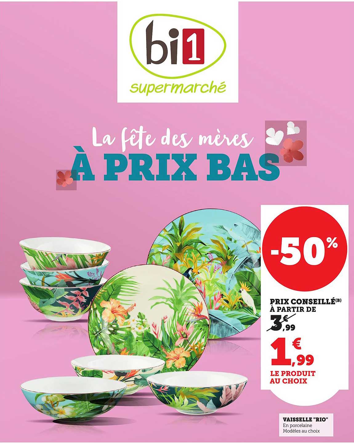 La fête des mères à prix bas