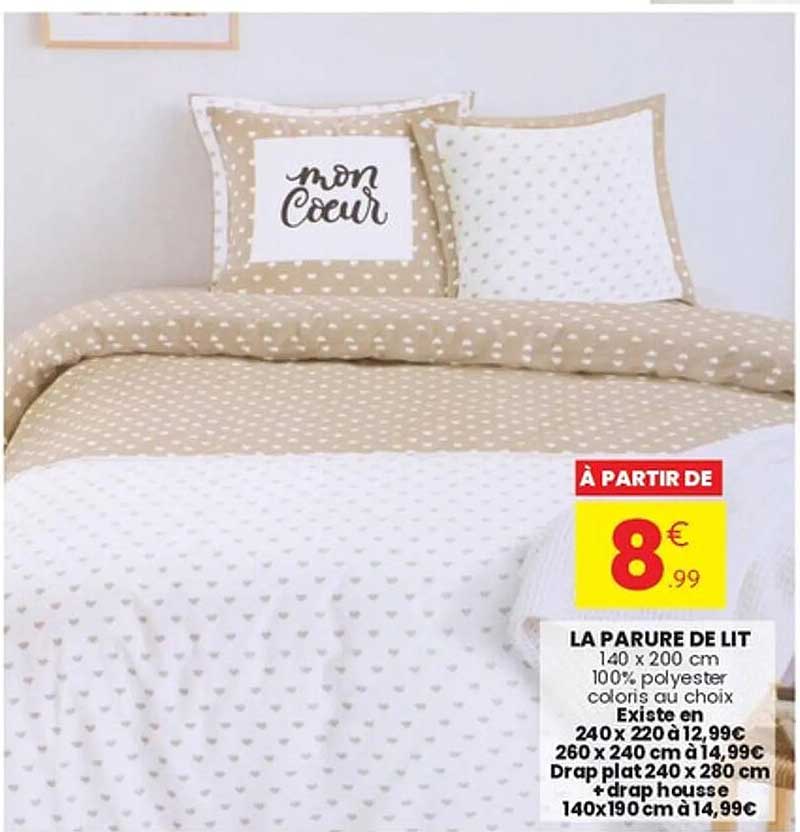 LA PARURE DE LIT