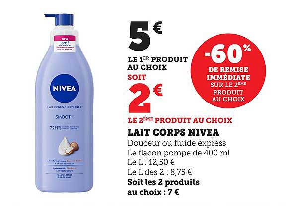 LAIT CORPS NIVEA