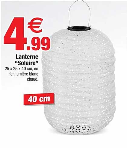 Lanterne “Solaire”