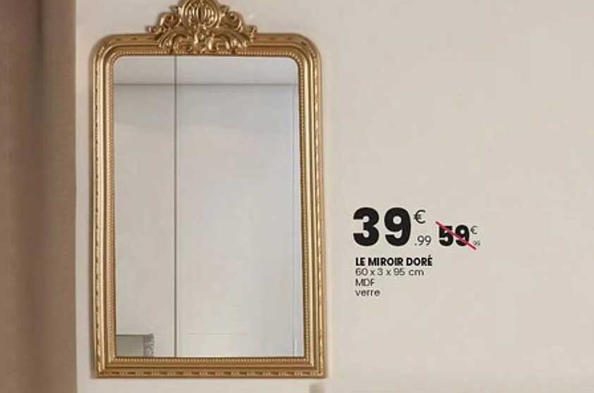 LE MIROIR DORÉ