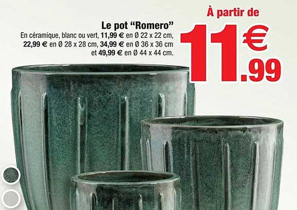 Le pot “Romero”