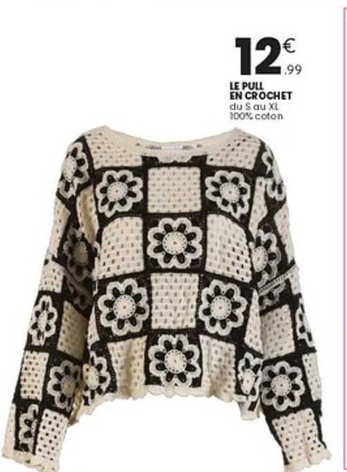 LE PULL EN CROCHET