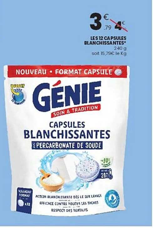LES 12 CAPSULES BLANCHISSANTES