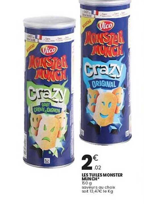 LES TUILES MONSTER MUNCH
