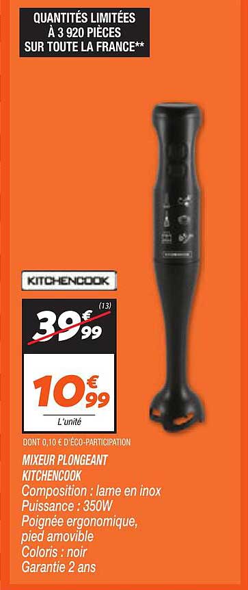 MIXEUR PLONGEANT KITCHENCOOK