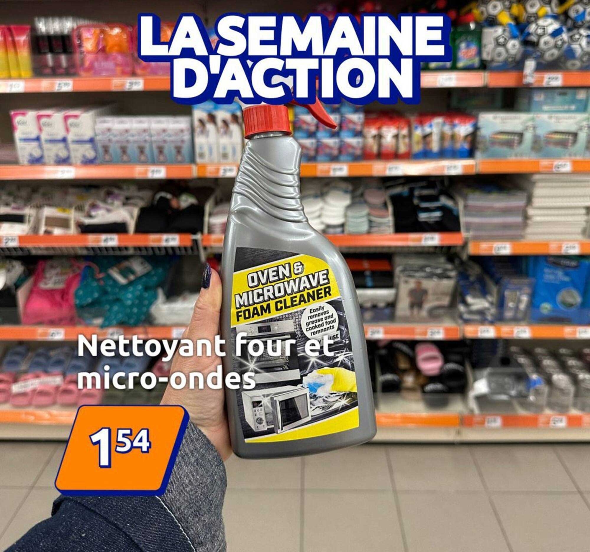 Nettoyant four et micro-ondes