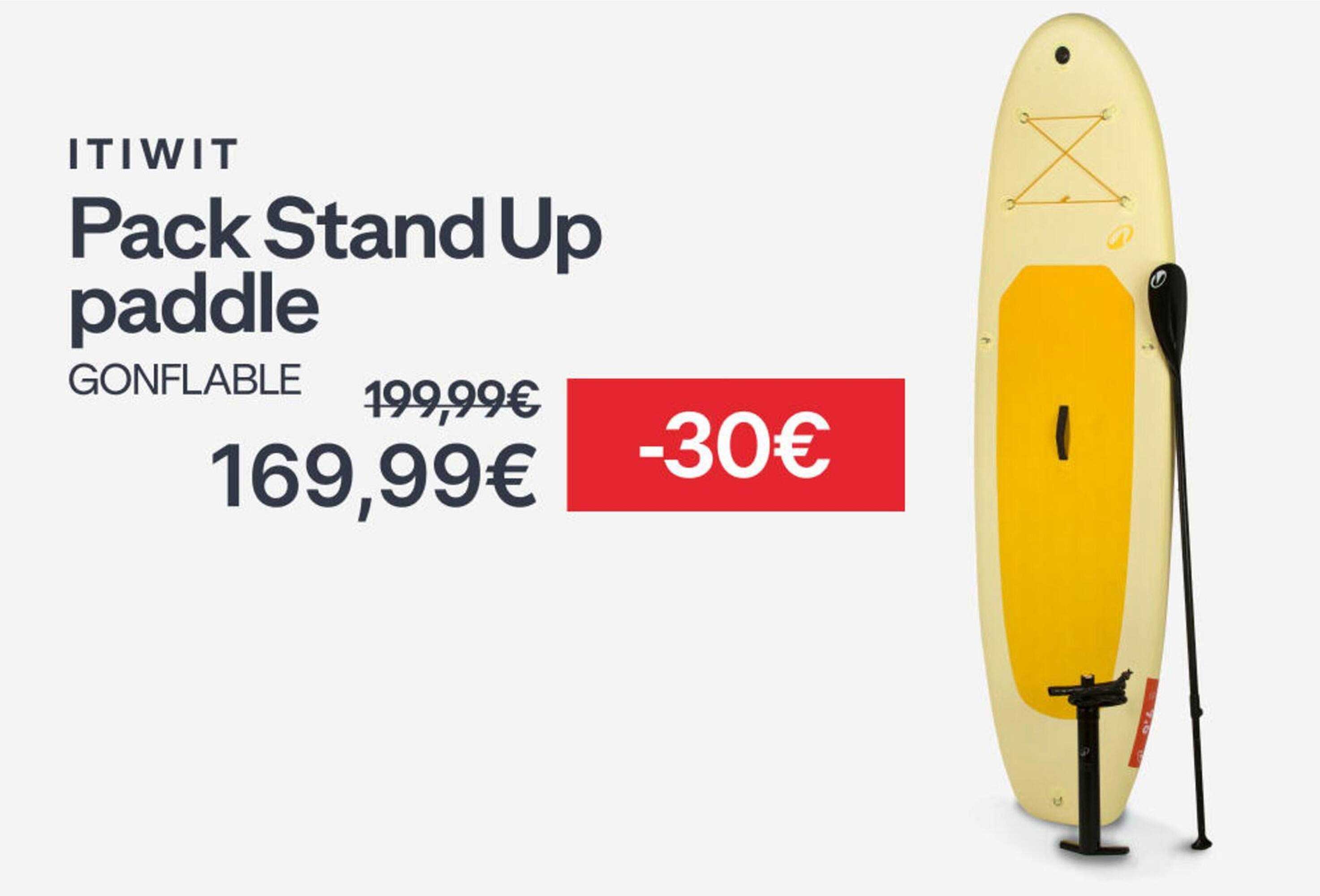 Pack Stand Up paddle GONFLABLE