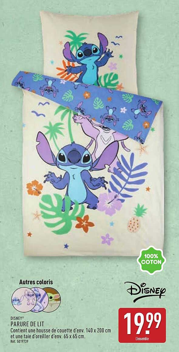 PARURE DE LIT DISNEY