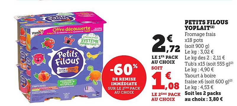 PETITS FILOUS YOPLAIT
