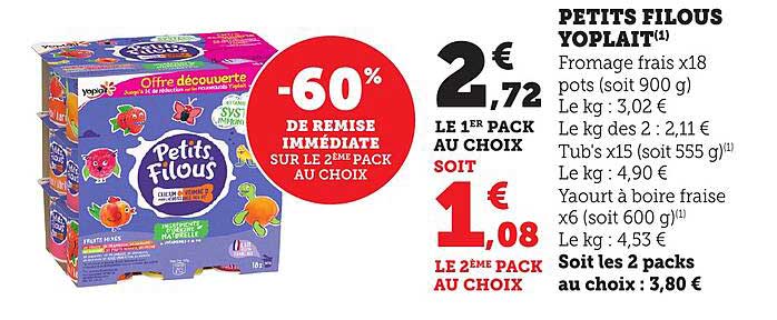 PETITS FILOUS YOPLAIT