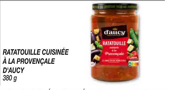RATATOUILLE CUISINÉE À LA PROVENÇALE D'AUCY
