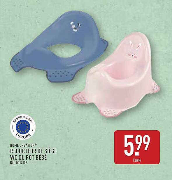 RÉDUCTEUR DE SIÈGE WC OU POT BÉBÉ