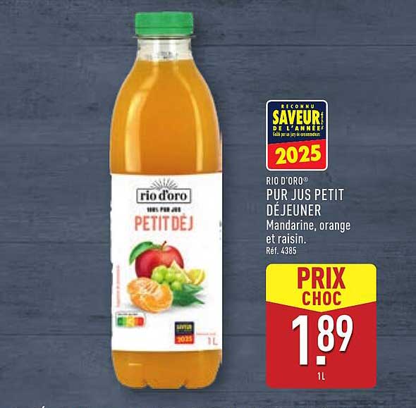 RIO D'ORO® PUR JUS PETIT DÉJEUNER