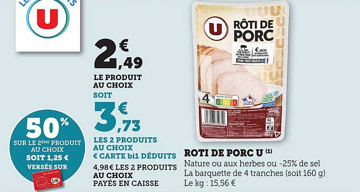 ROTI DE PORC U