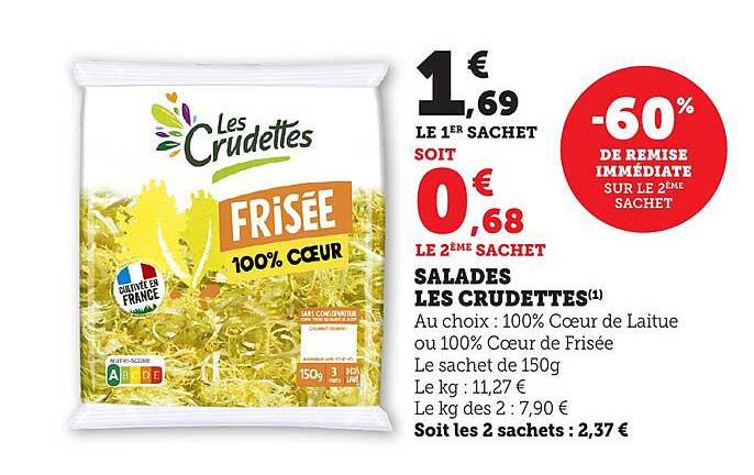 SALADES LES CRUDSETTES