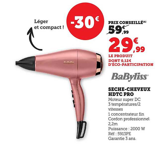 SECHE-CHEVEUX HDTC PRO