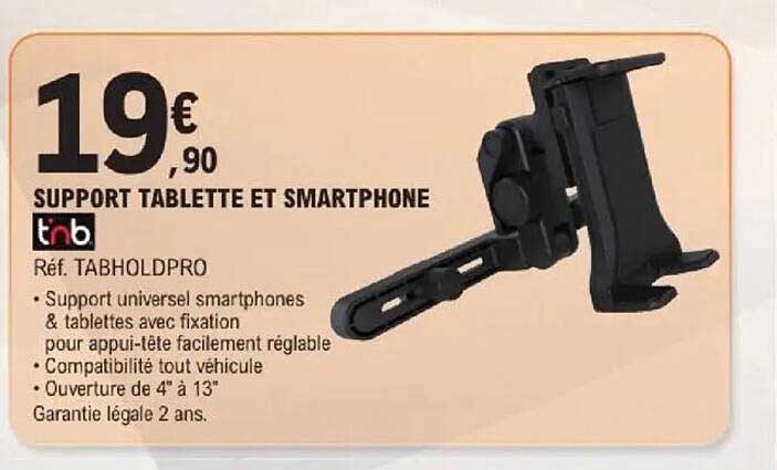 SUPPORT TABLETTE ET SMARTPHONE