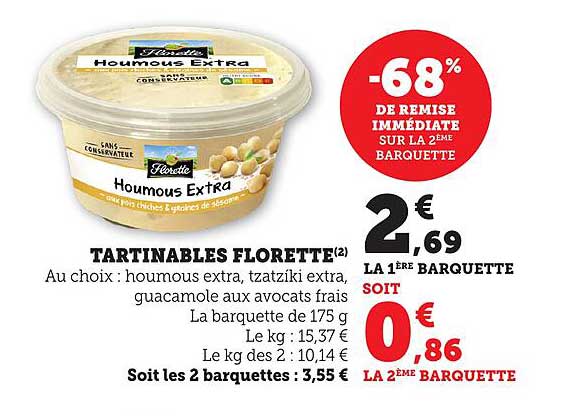TARTINABLES FLORETTE