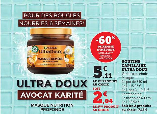 ULTRA DOUX AVOCAT KARITÉ