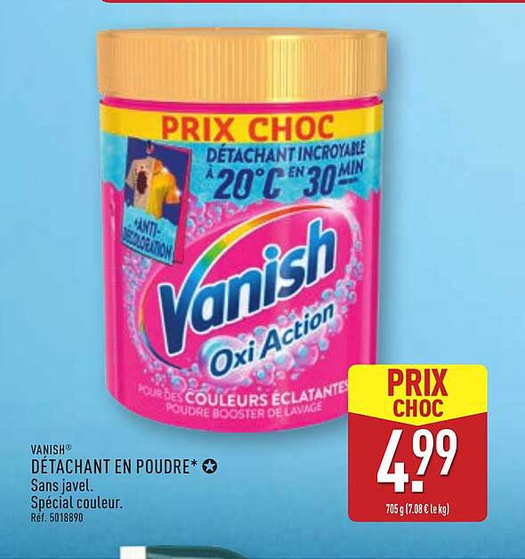VANISH DÉTACHANT EN POUDRE*