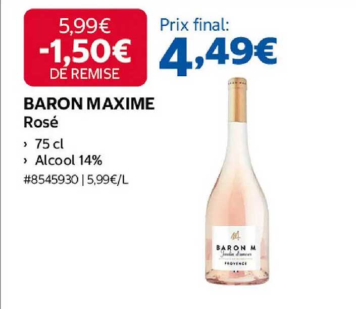 BARON MAXIME Rosé