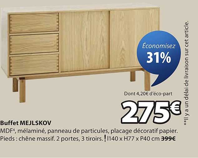 Buffet MEJLSKOV