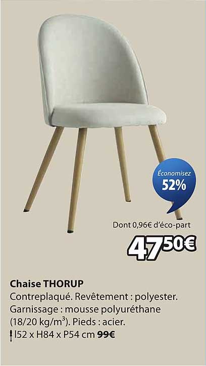 Chaise THORUP