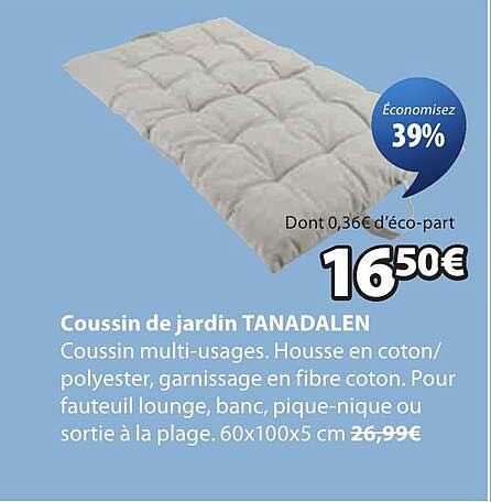 Coussin de jardin TANADALEN