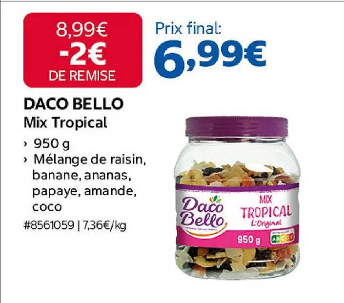 DACO BELLO Mix Tropical