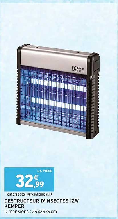 DESTRUCTEUR D'INSECTES 12W KEMPER
