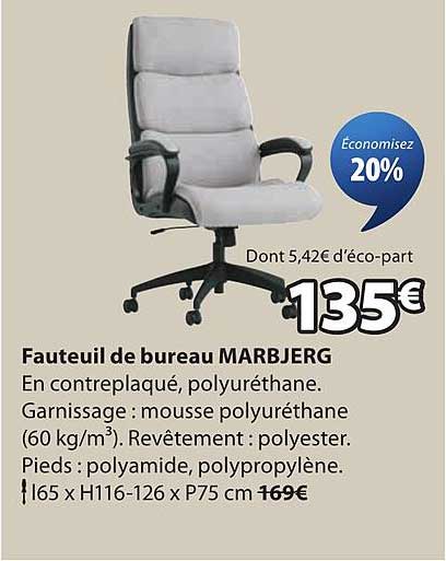 Fauteuil de bureau MARBJERG