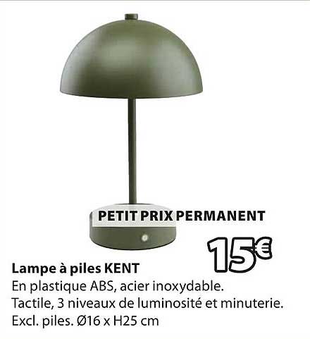 Lampe à piles KENT