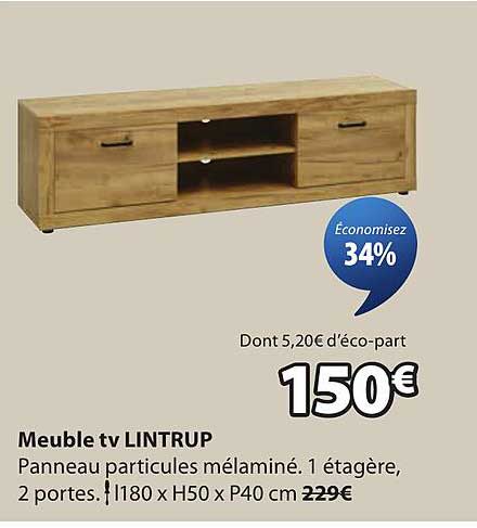 Meuble tv LINTRUP
