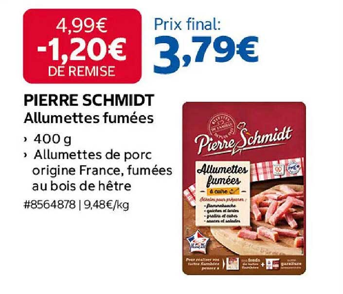 PIERRE SCHMIDT Allumettes fumées