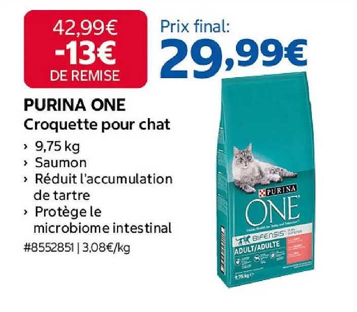 PURINA ONE Croquette pour chat