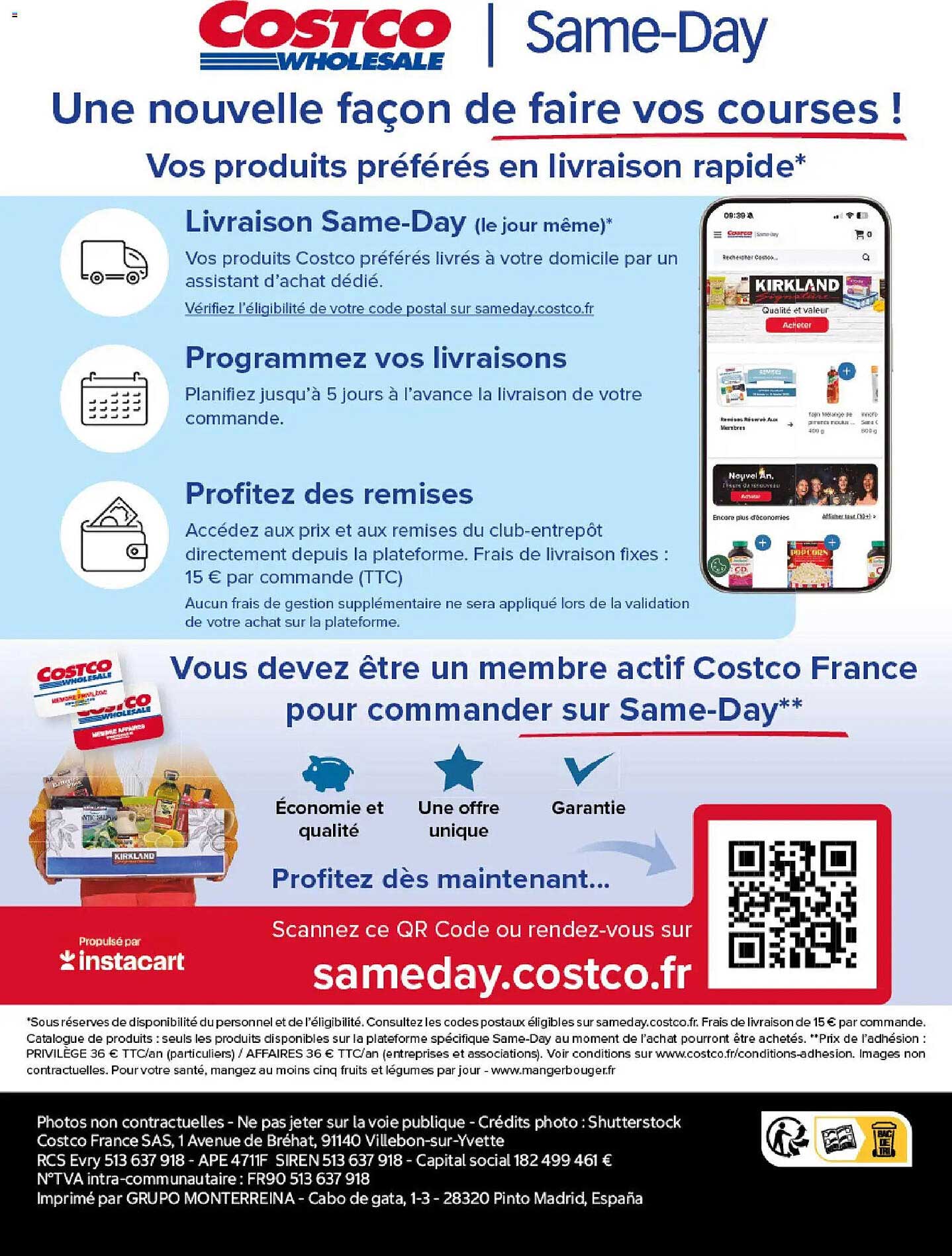 Une nouvelle façon de faire vos courses !