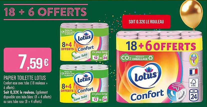 18 + 6 OFFERTS