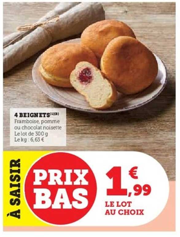 4 BEIGNETS (1X8)
