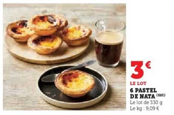 6 PASTEL DE NATA