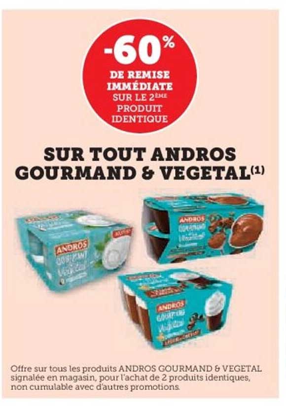 -60% DE REMISE IMMEDIATE SUR LE 2ÈME PRODUIT IDENTIQUE