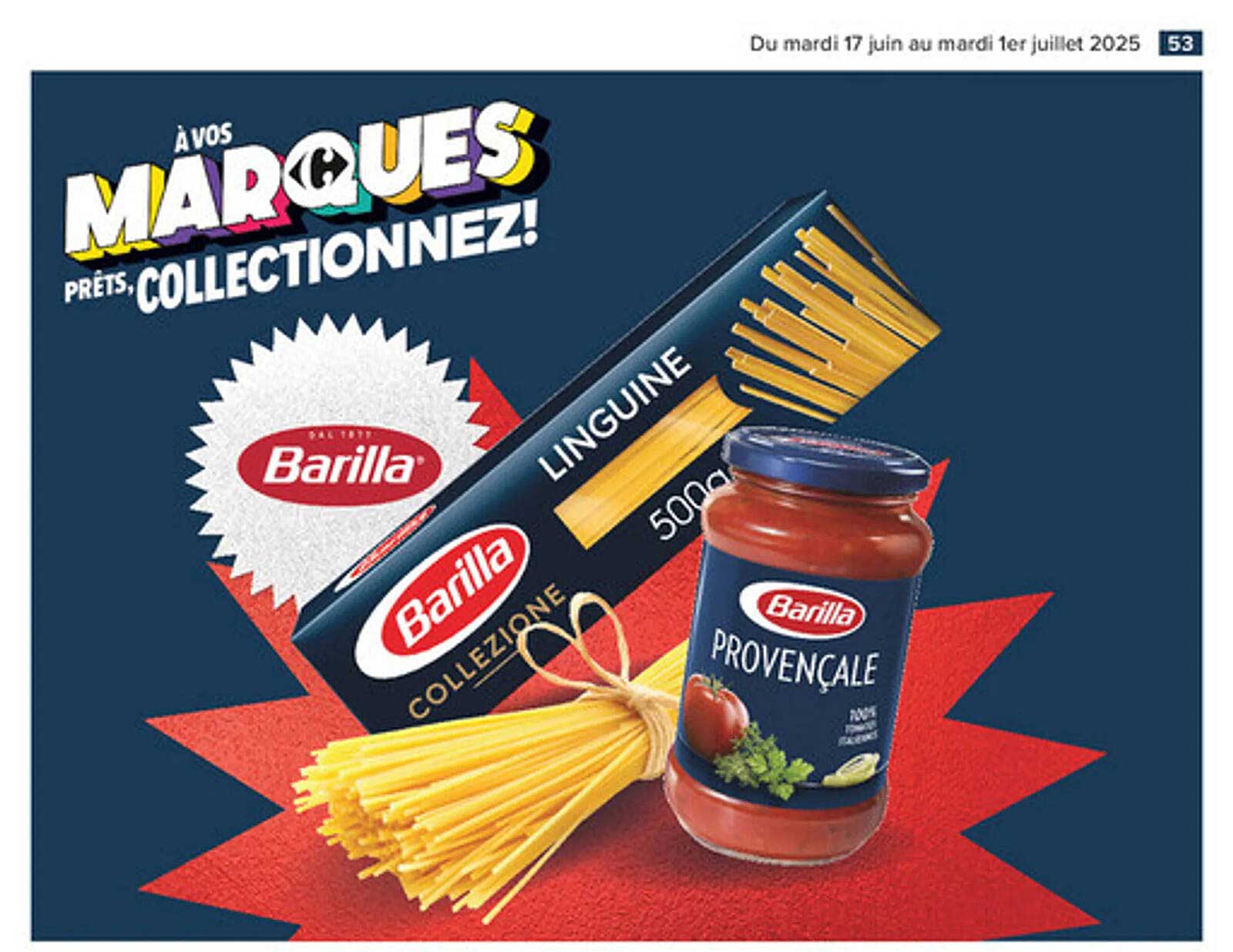 À vos marques, prêts, collectionnez!