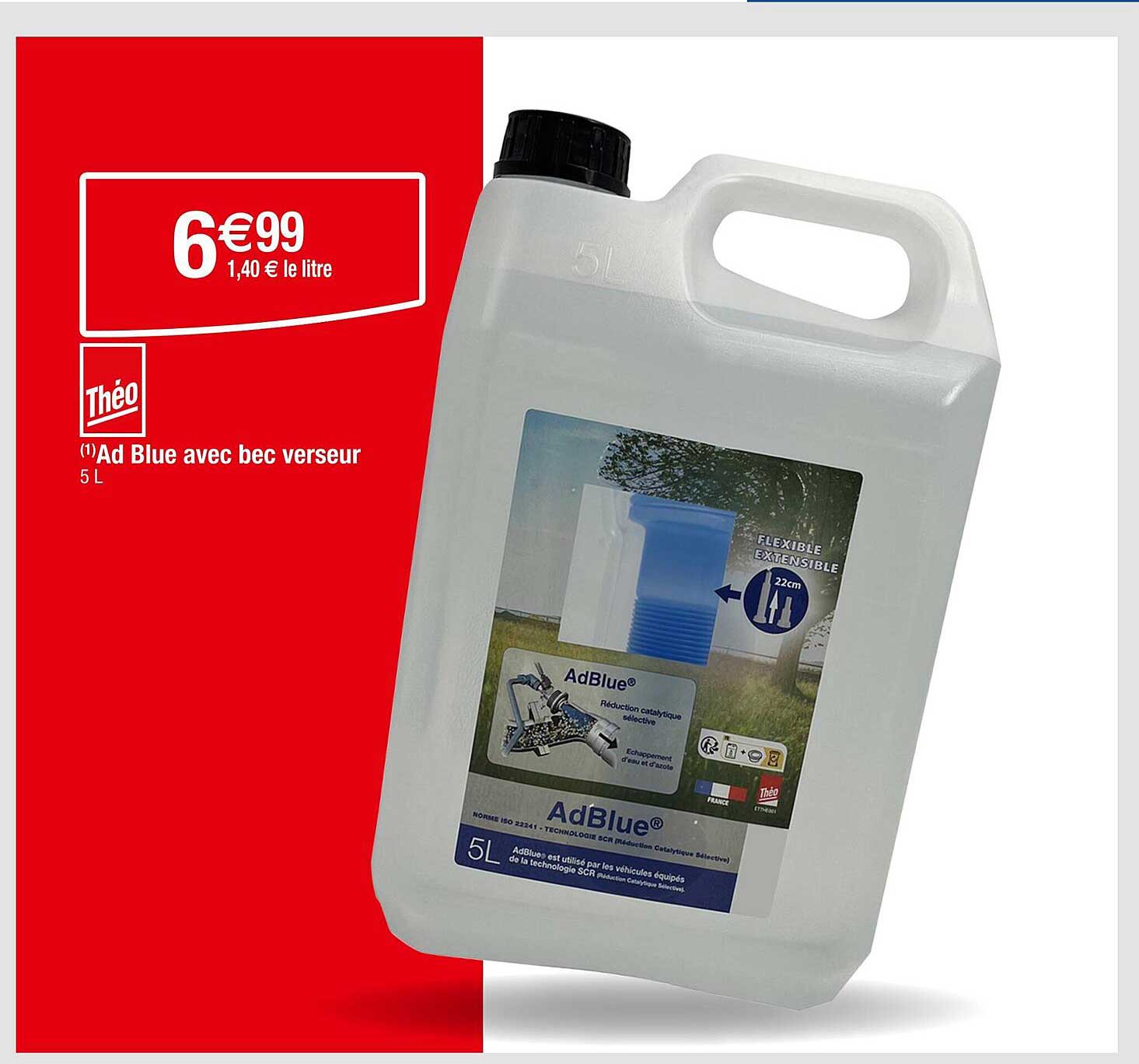 Ad Blue avec bec verseur 5 L