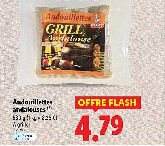 Andouillettes andalouses