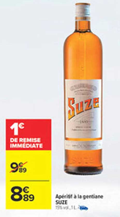 Apéritif à la gentiane SUZE