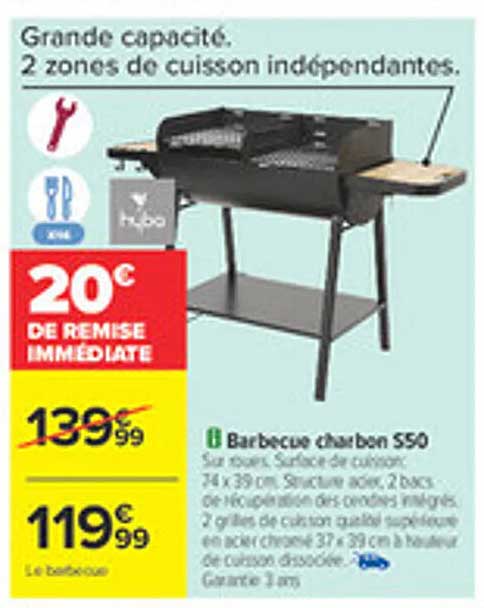 Barbecue charbon S50